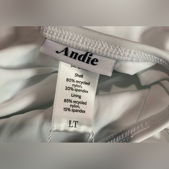 NWT ANDI TULUM SWIMSUIT SIZE LT IN WHITE - Picture 7 of 9